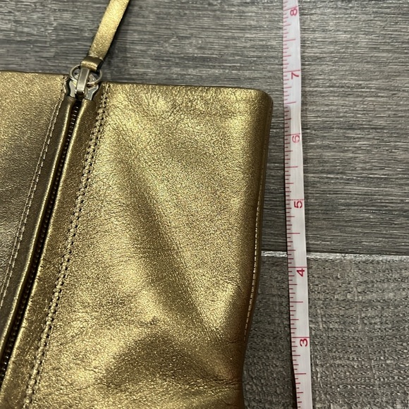 Zara Metallic Gold Ankle Bootie Women’s size 41 - Picture 9 of 10